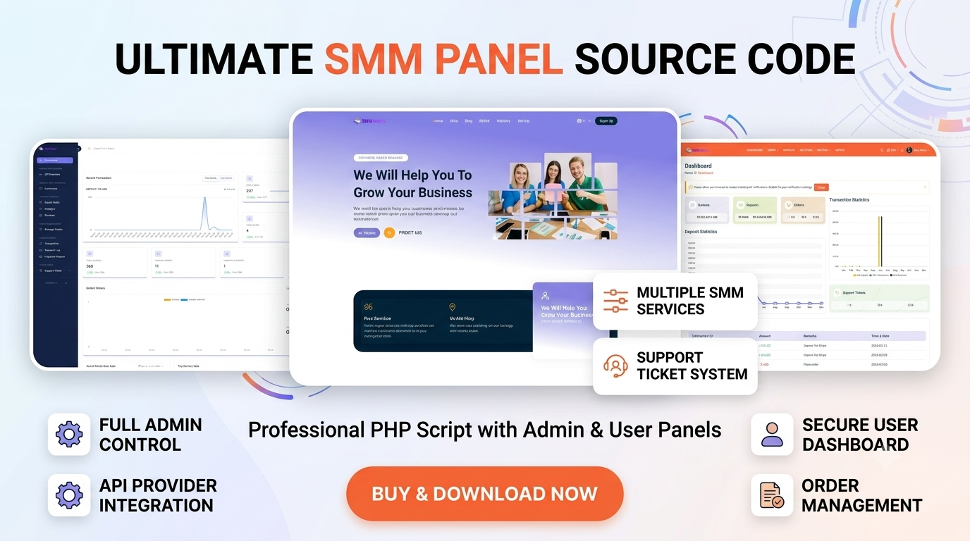 Professional SMM Panel Source Code for Your Business